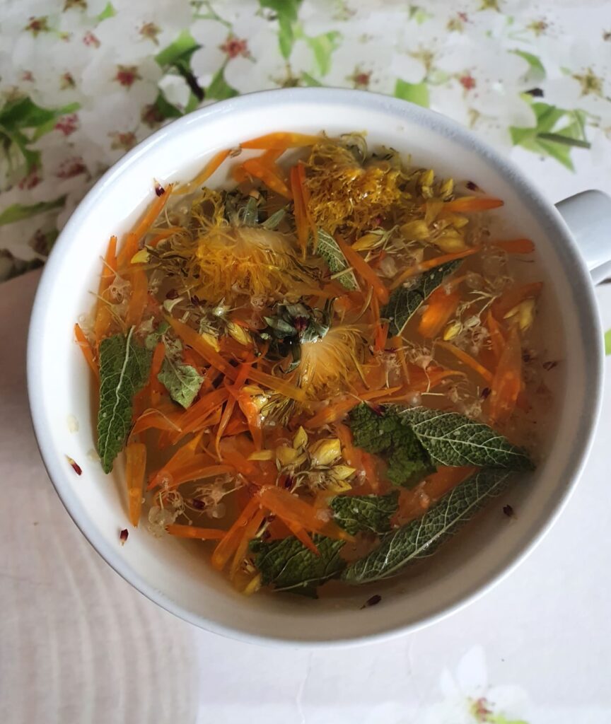 ziołowa herbatka Gabrysi