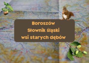 Boroszów słownik śląski wsi starych dębów
